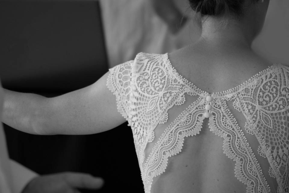 Dentelle robe