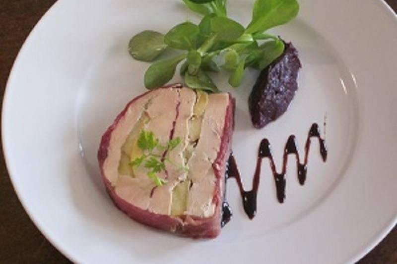 Mabré de foie gras