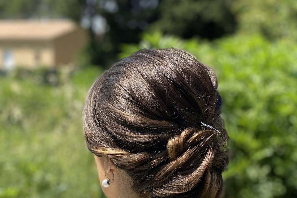 Essai coiffure Mariée