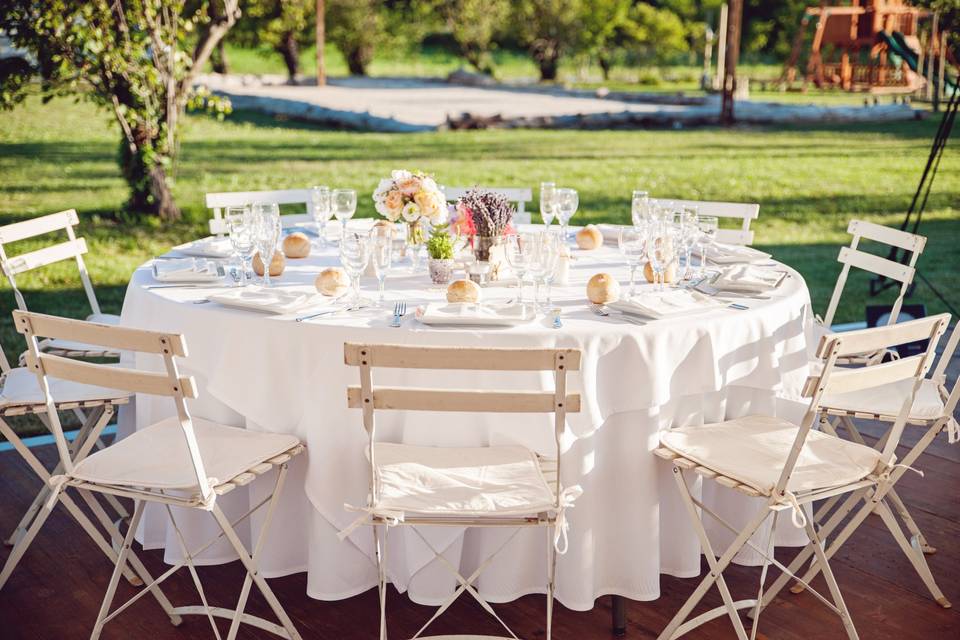 Table décorée