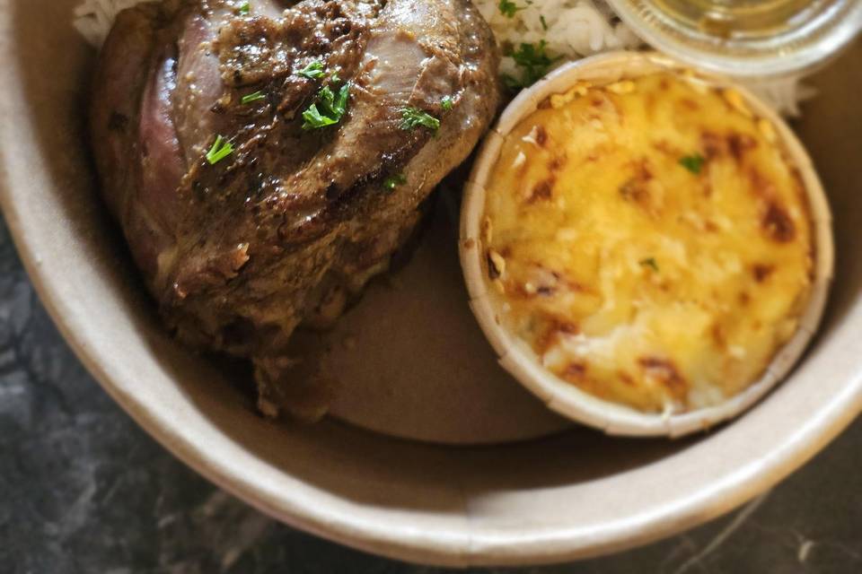 Agneau confit