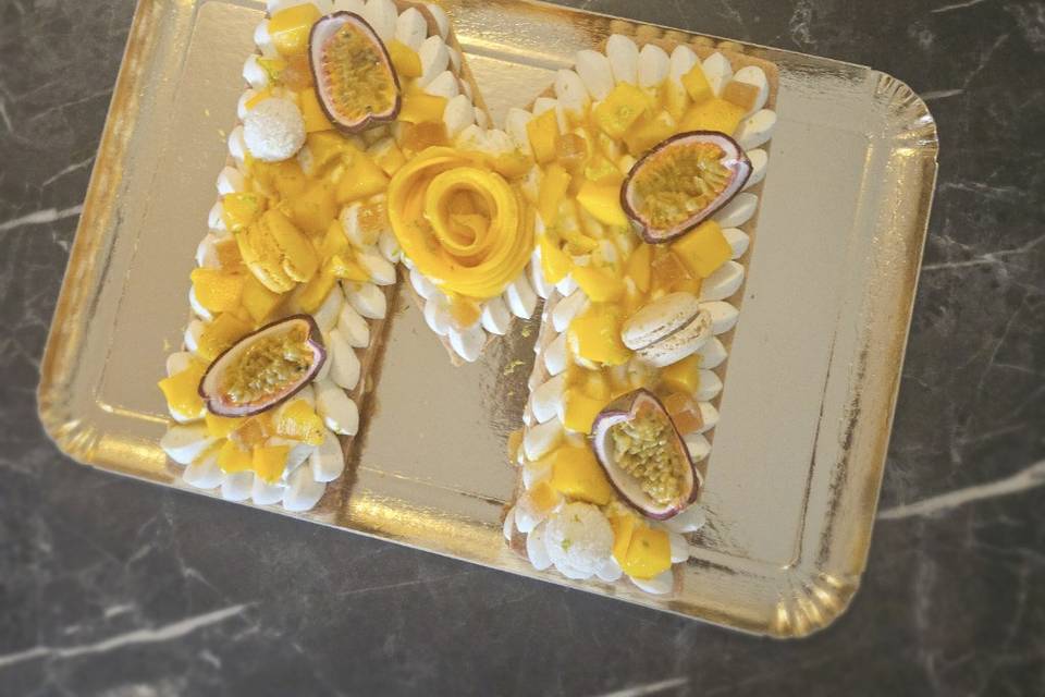 Letter cake