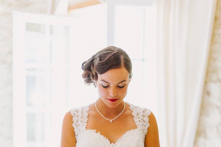 Maquillage et coiffure mariée