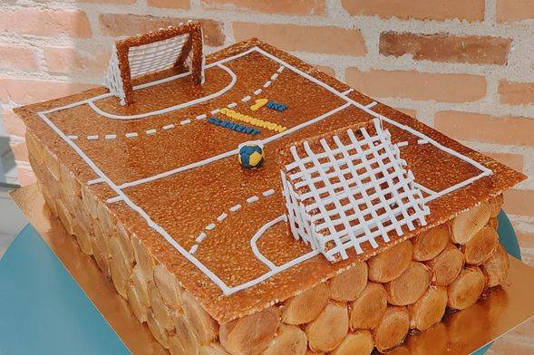 Terrain de hand ball