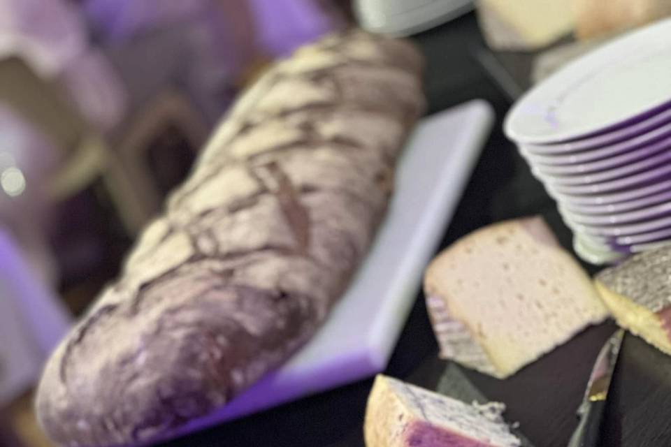 Pain de meule au buffet