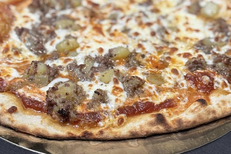 Atelier pizza pour le brunch