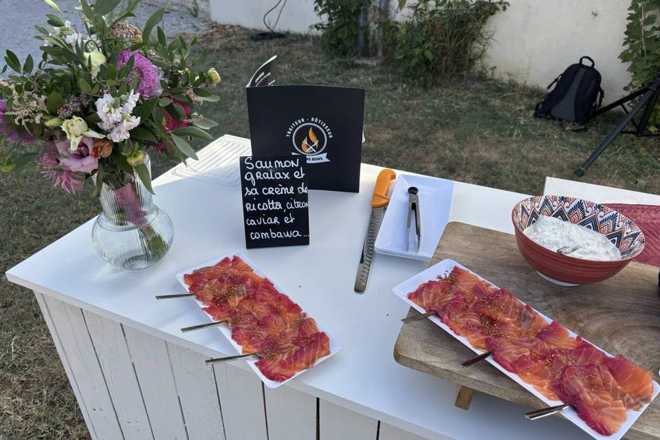Atelier saumon gravlax