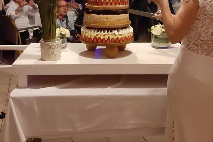 Gâteau à étage