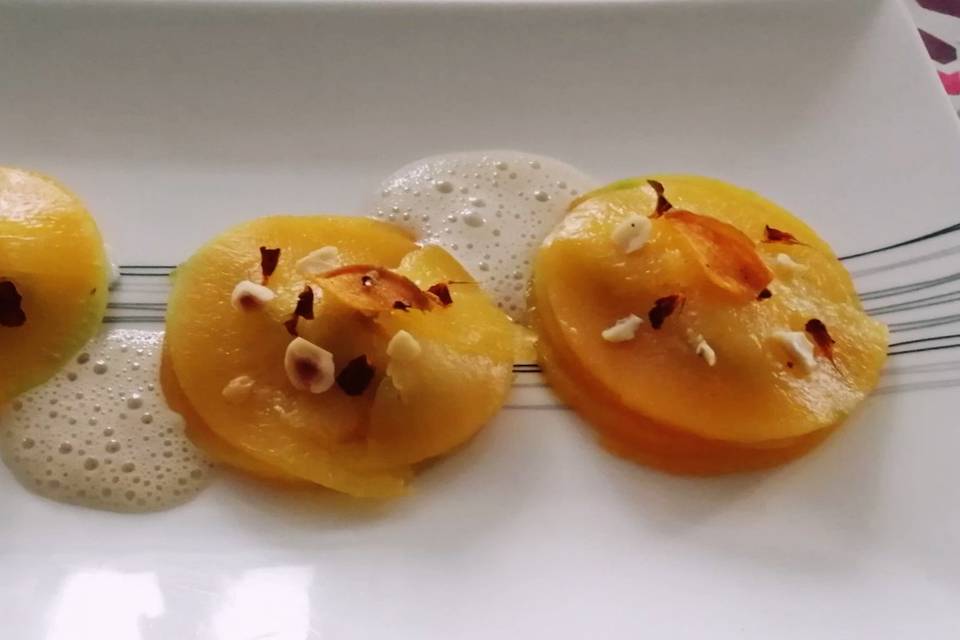 Raviole de butternut