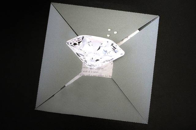 Faire-part diamant