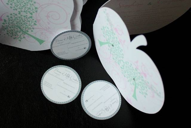 Faire-part jardin d'Eden