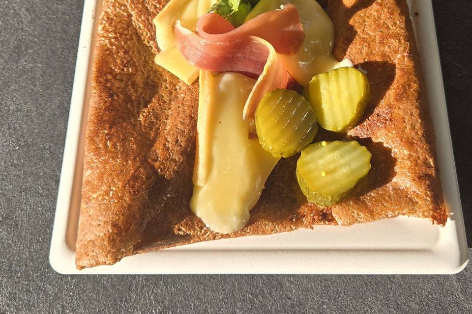 Galette raclette