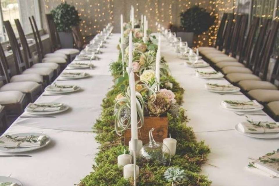 Chemin de table nature
