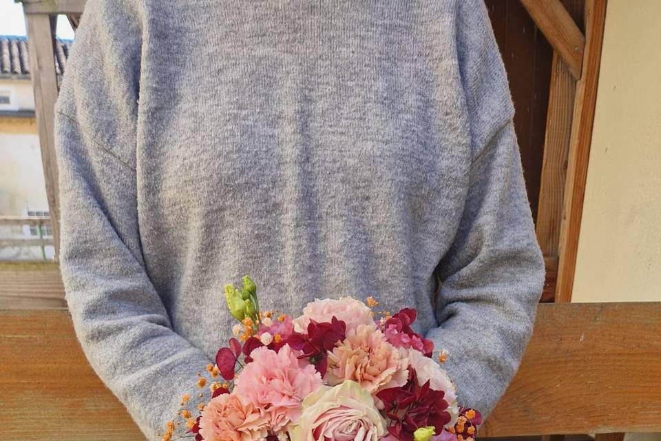 Bouquet cascade