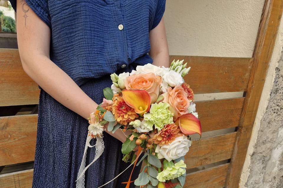 Bouquet cascade