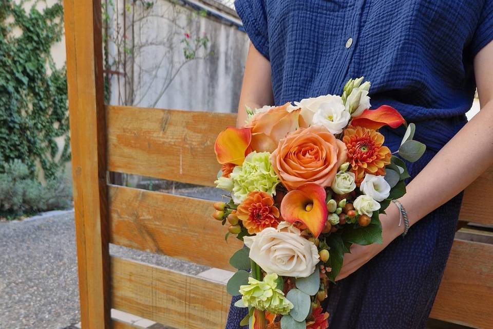 Bouquet cascade