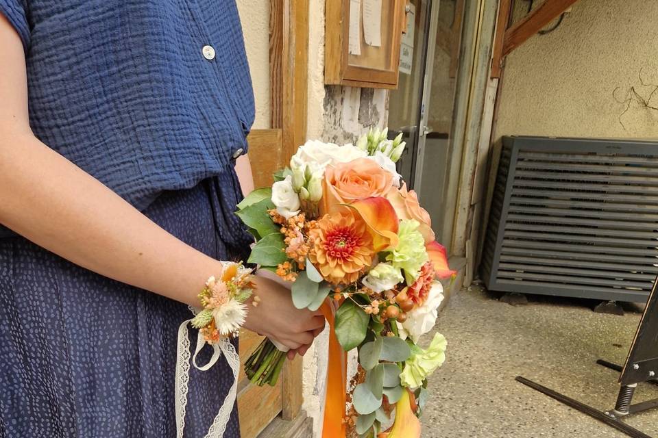 Bouquet cascade