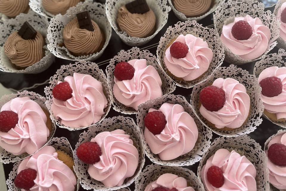 Cupcakes dentelles
