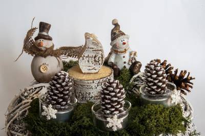 Centre de table Noël