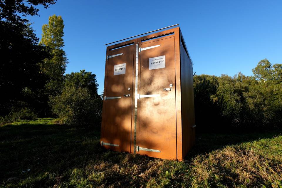 Cabine Toilette sèche Duo