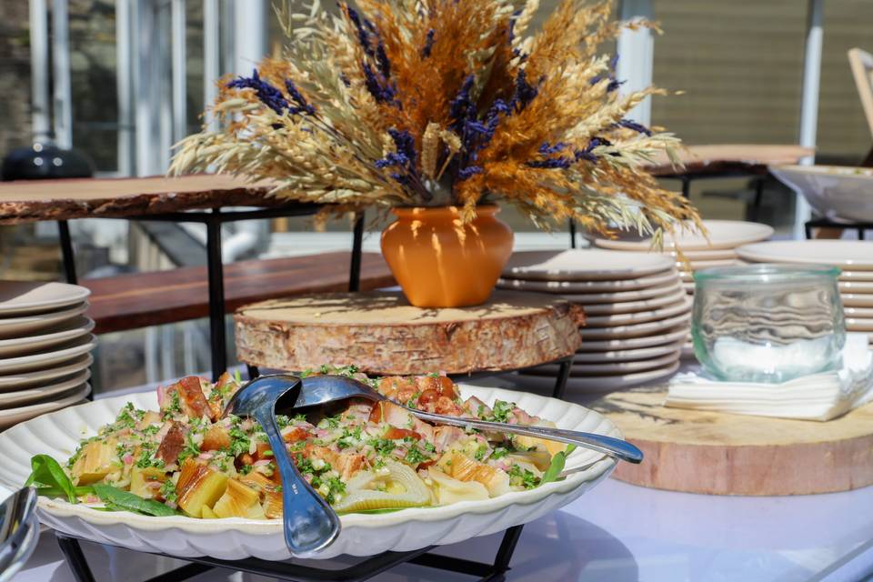 Assiette de buffet