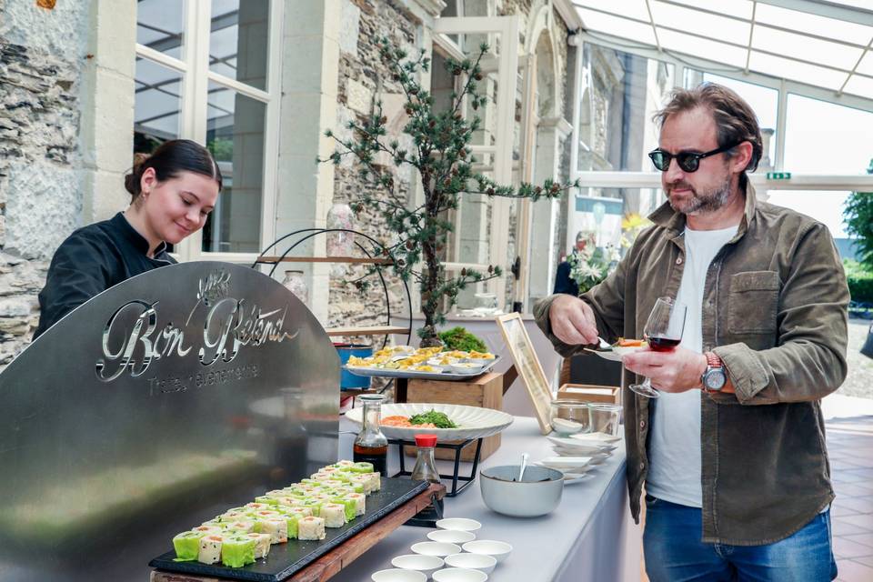 Préparation barbecue