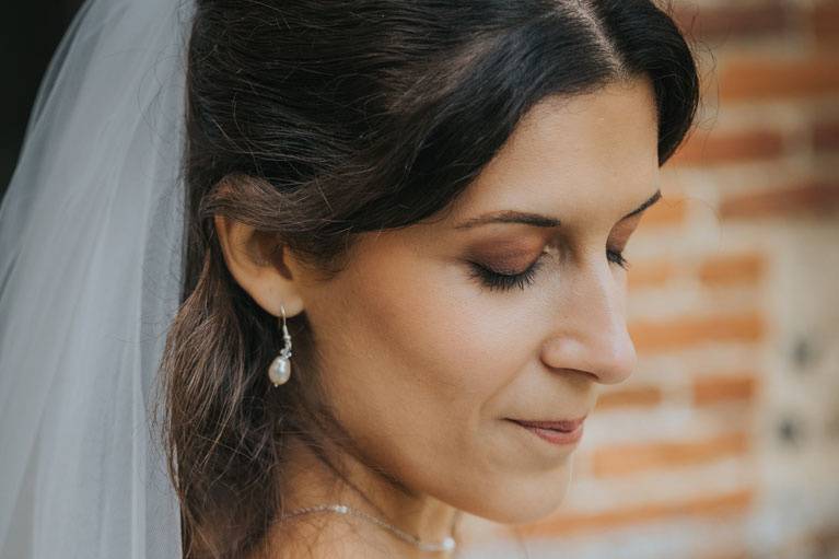 Maquillage et coiffure mariée