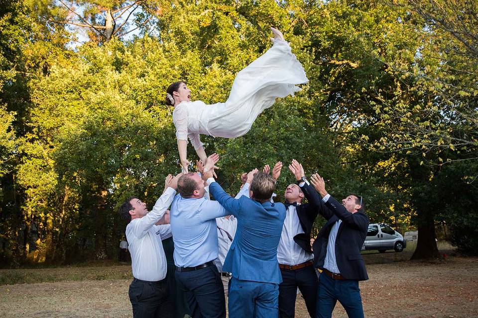 Lancé de bouquet