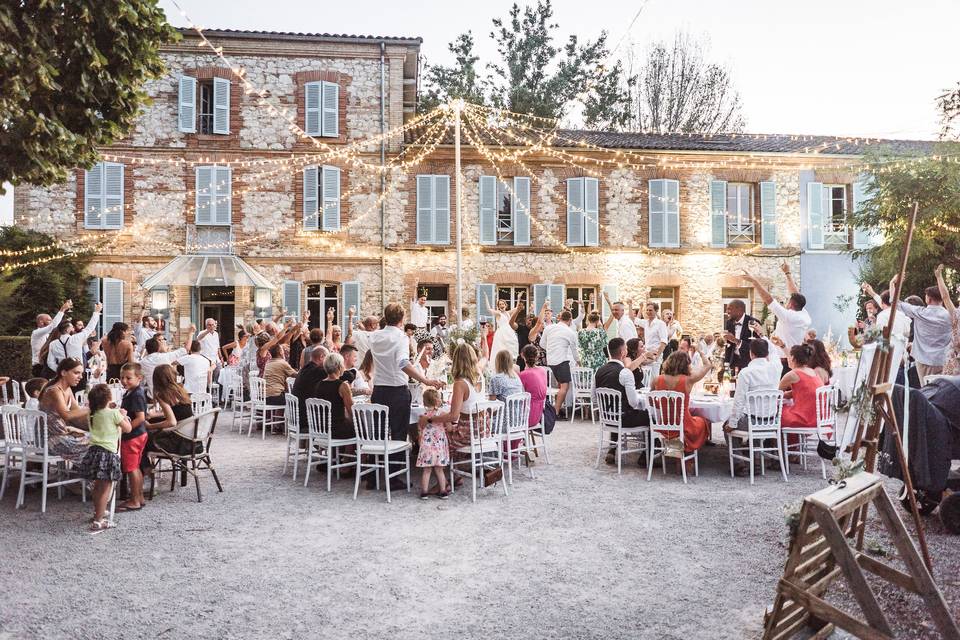 Un repas à la belle étoile