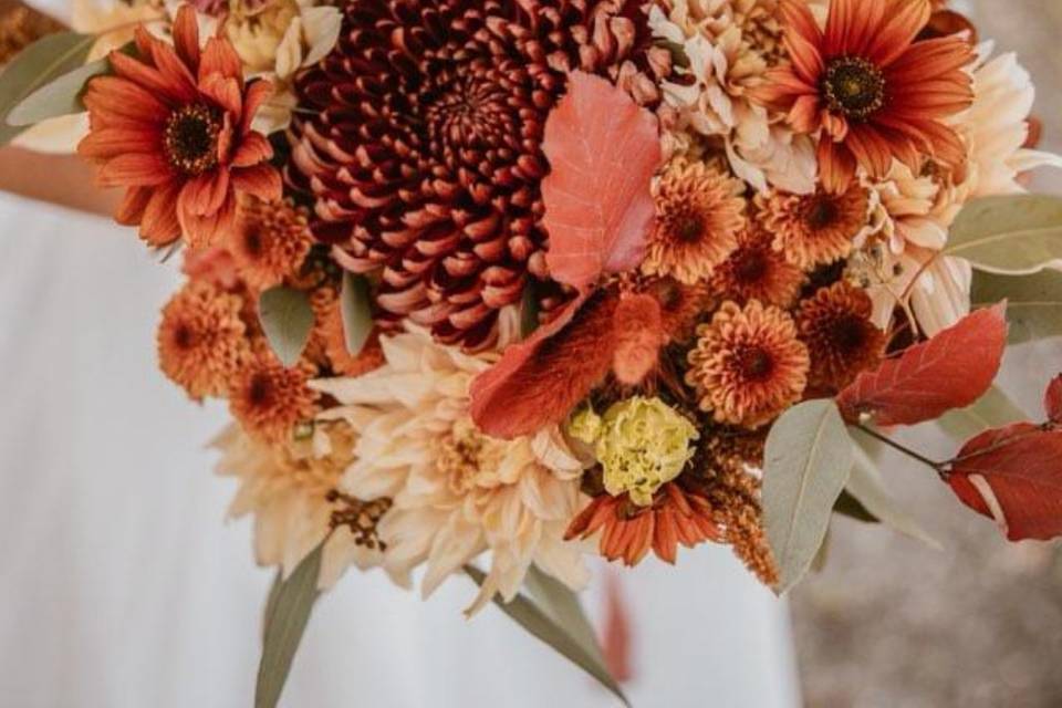Bouquet terracotta