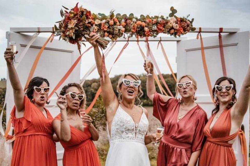 Mariage terracotta