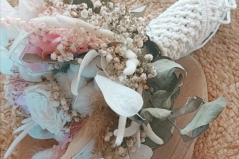 Tour de bouquet de mariée