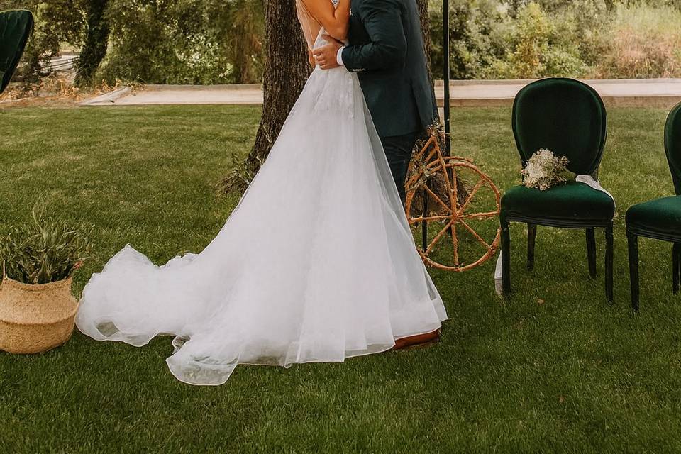 Couple sous l'emblème