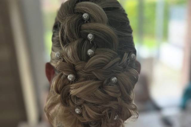 Chignon travaillé