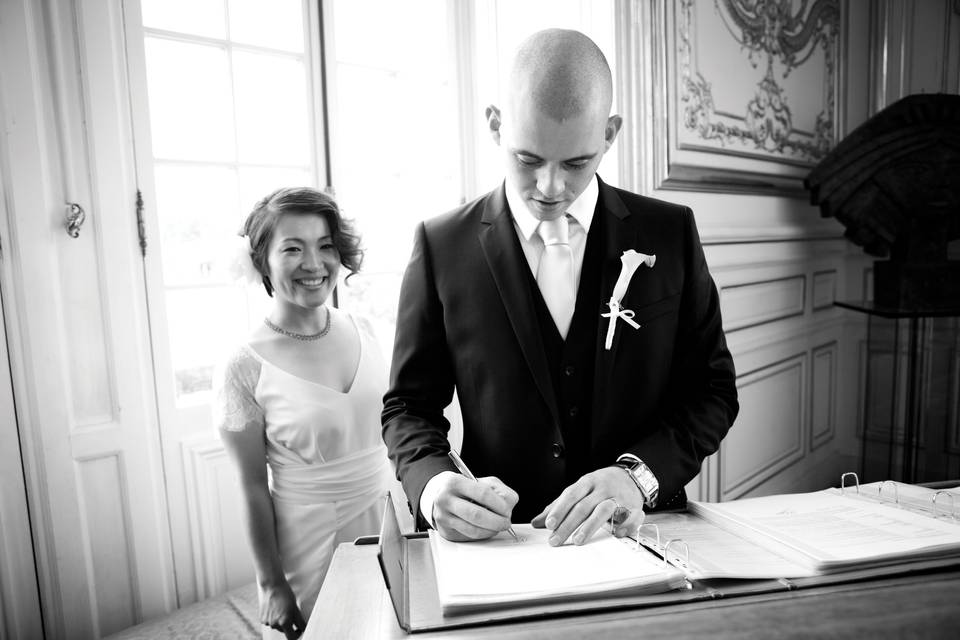 Mariage à Versailles