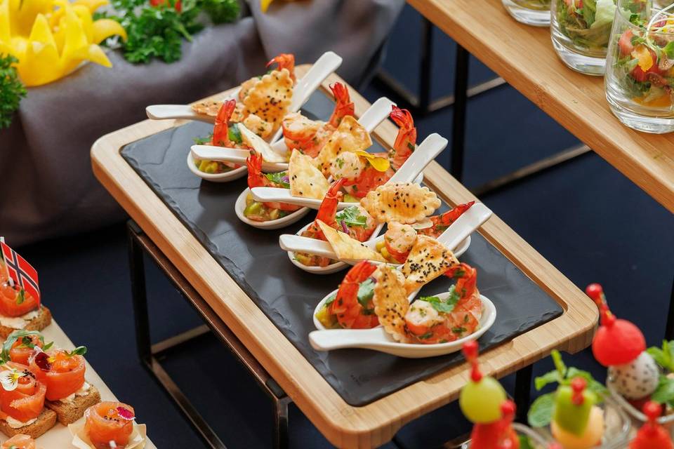 Buffet pièces cocktails