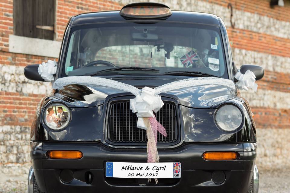 Taxi anglais pour mariage