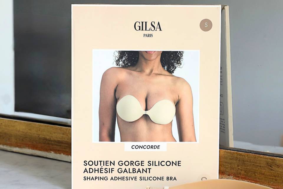 Soutien silicone push up