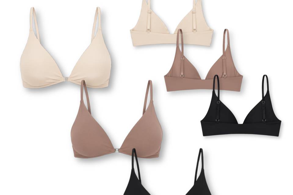 Soutien-gorge clip central