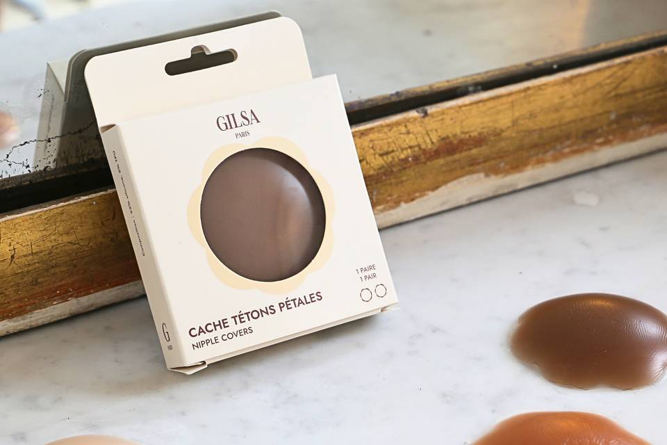 Cache-tétons silicone