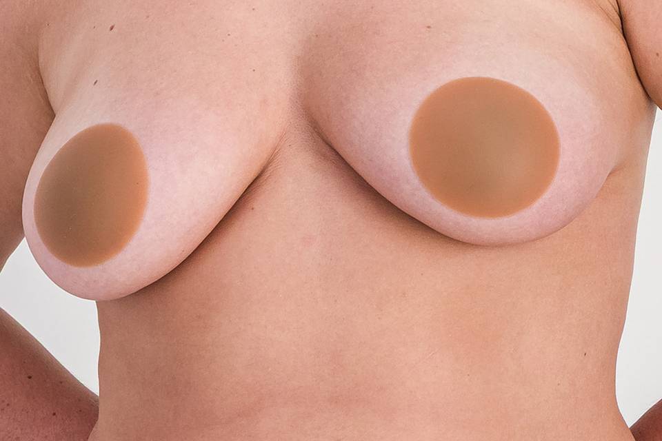 Cache-tétons silicone très fin