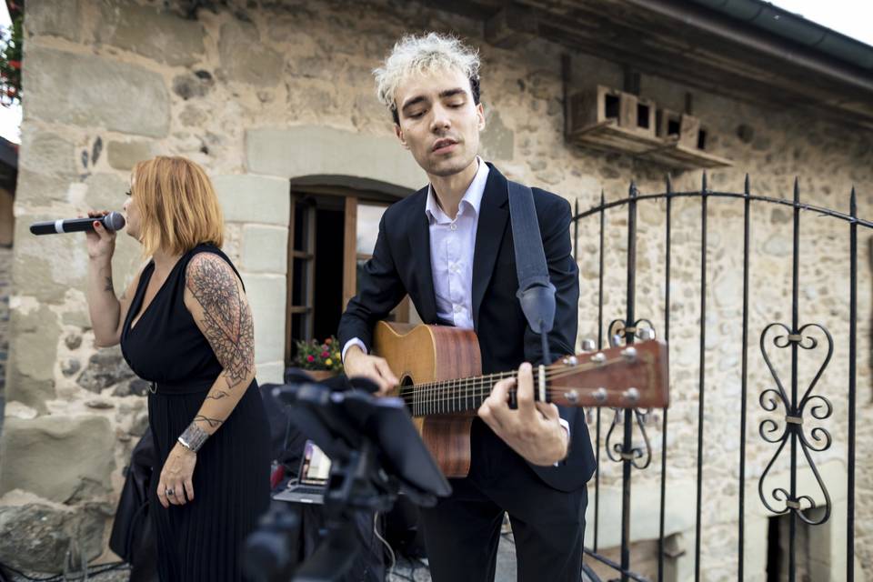 Duo live Musique Cocktail