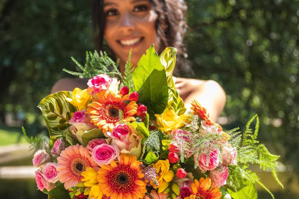 Le bouquet de la mariée