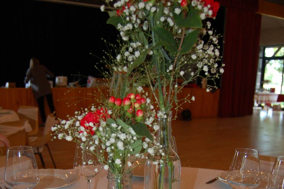 Bouquet de mariée rond