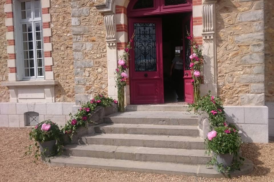 Décoration extérieur château