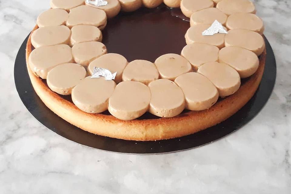 Tarte chocolat café