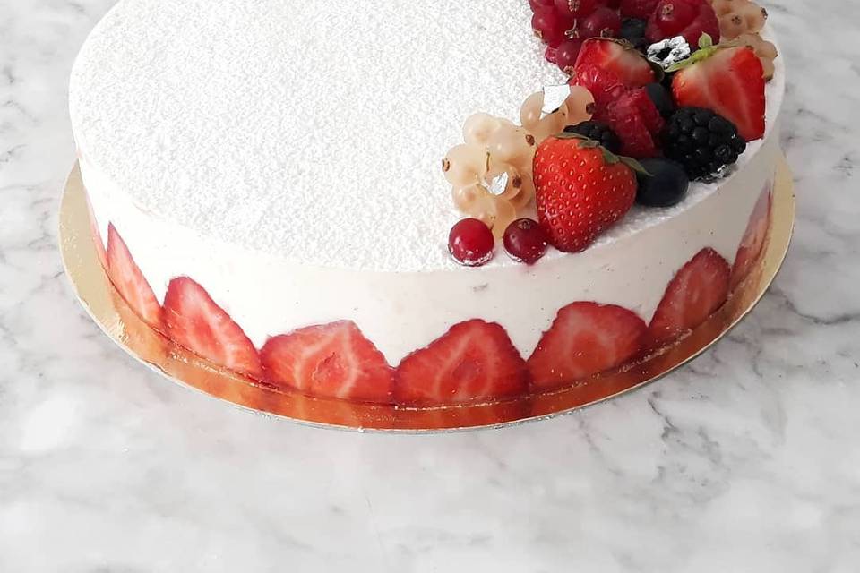 Fraisier vanille