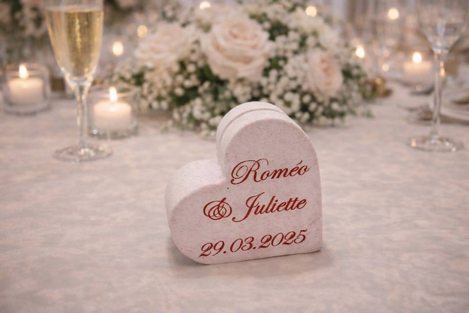 Porte photo coeur