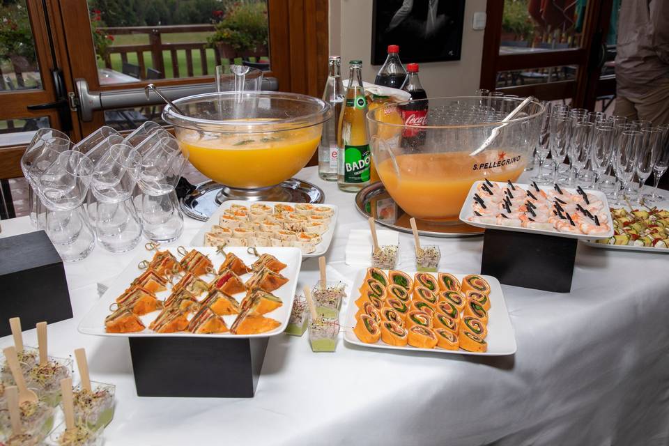 Buffet cocktail