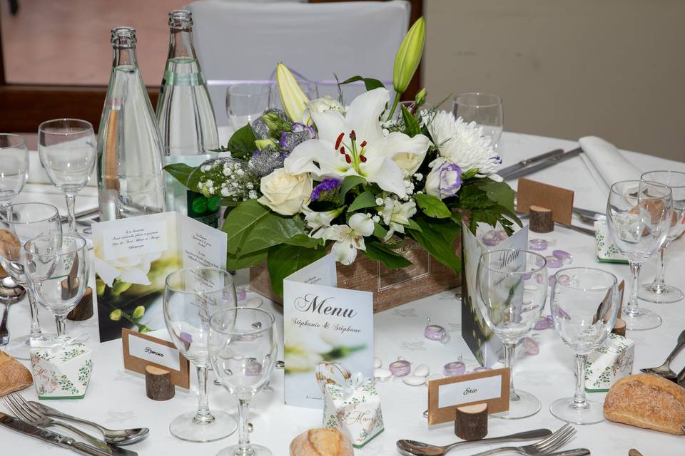 Déco de table Mariage